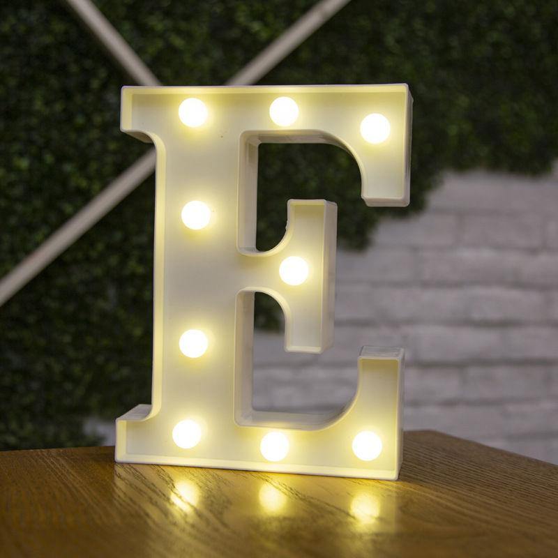 Light Up Letters Name Light Gift"E" - MyPhotoMugs
