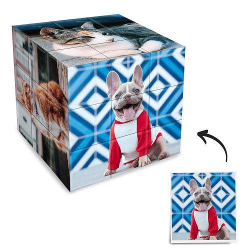 Pet Photo Rubic's Cube Personalized 6 Pictures 3x3