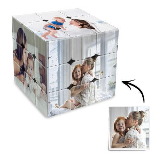 Multiphoto Photo Rubic's Cube Personalized Six Pictures 3x3